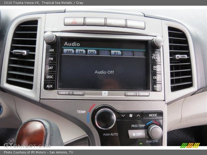 Tropical Sea Metallic / Gray 2010 Toyota Venza V6