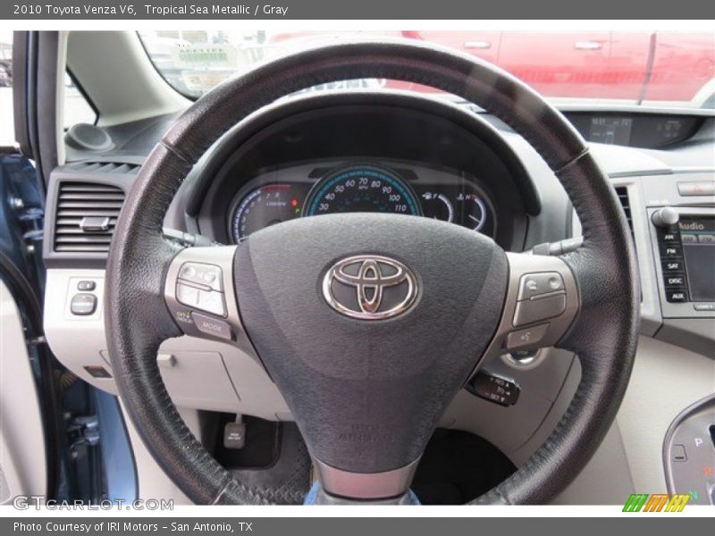 Tropical Sea Metallic / Gray 2010 Toyota Venza V6