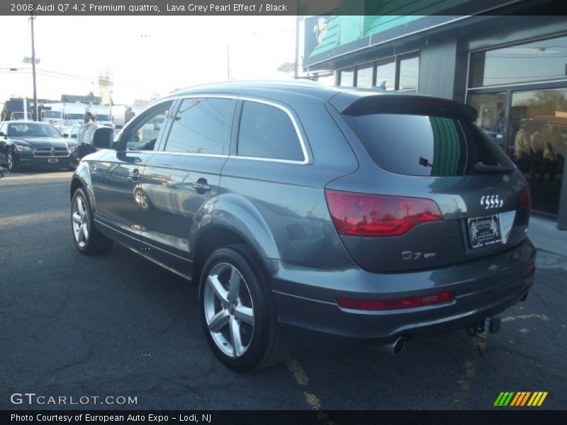 Lava Grey Pearl Effect / Black 2008 Audi Q7 4.2 Premium quattro
