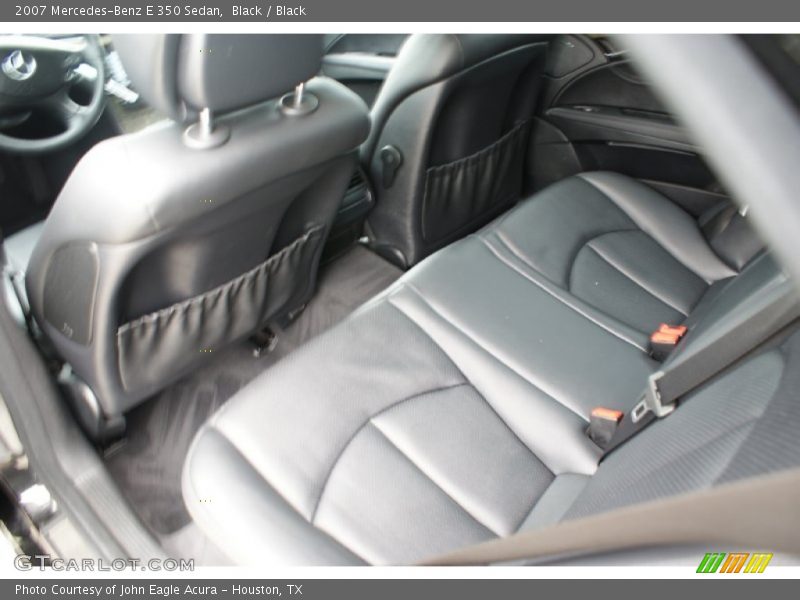 Black / Black 2007 Mercedes-Benz E 350 Sedan