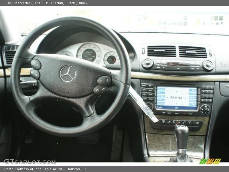 Black / Black 2007 Mercedes-Benz E 350 Sedan