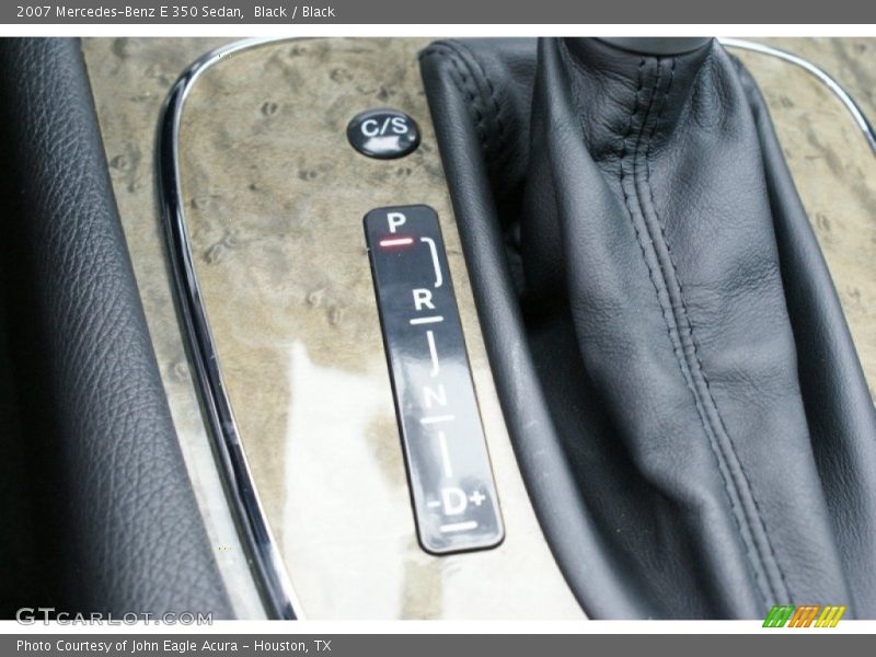 Black / Black 2007 Mercedes-Benz E 350 Sedan