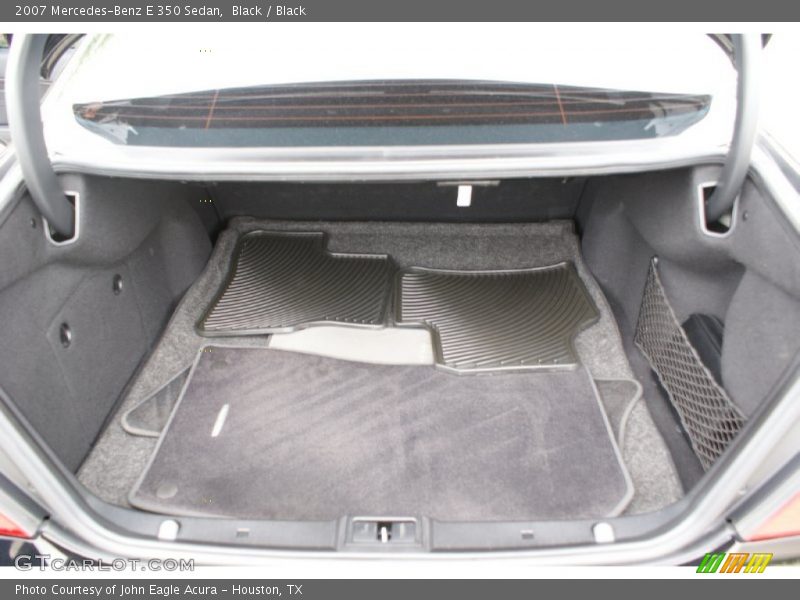 Black / Black 2007 Mercedes-Benz E 350 Sedan