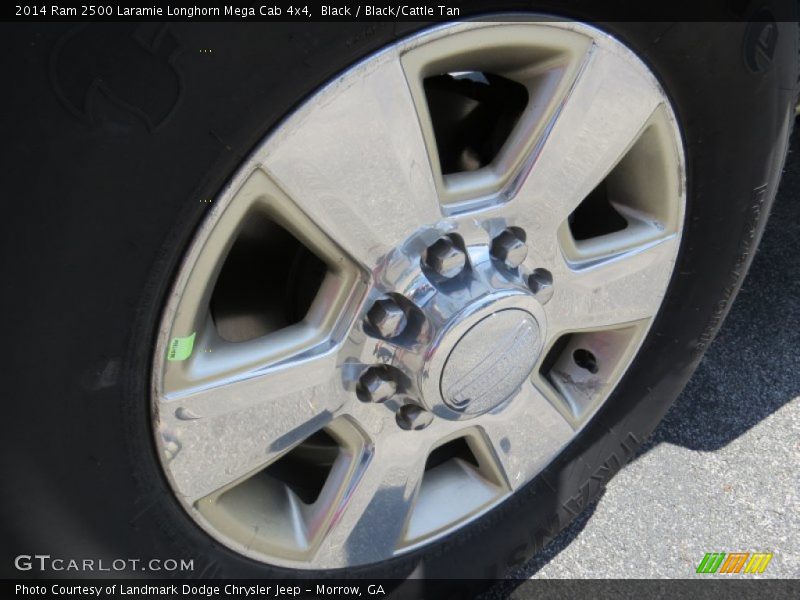 Black / Black/Cattle Tan 2014 Ram 2500 Laramie Longhorn Mega Cab 4x4