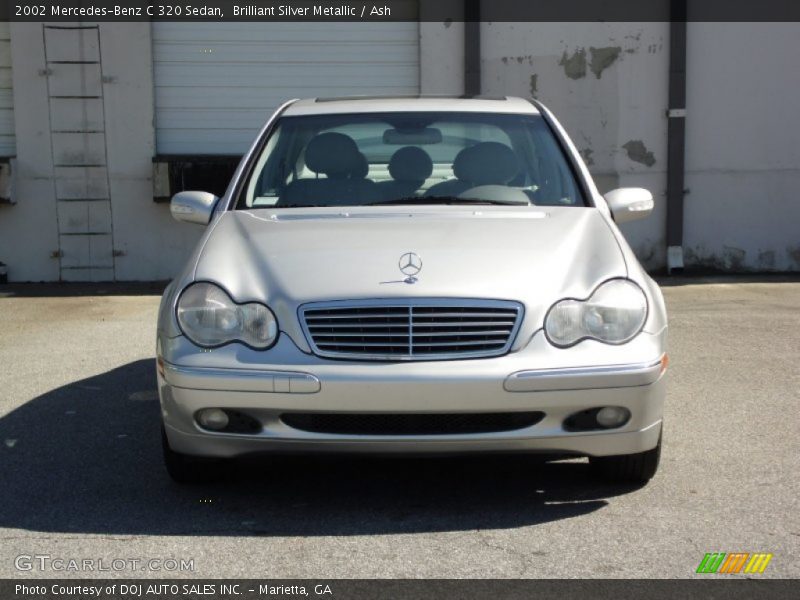 Brilliant Silver Metallic / Ash 2002 Mercedes-Benz C 320 Sedan