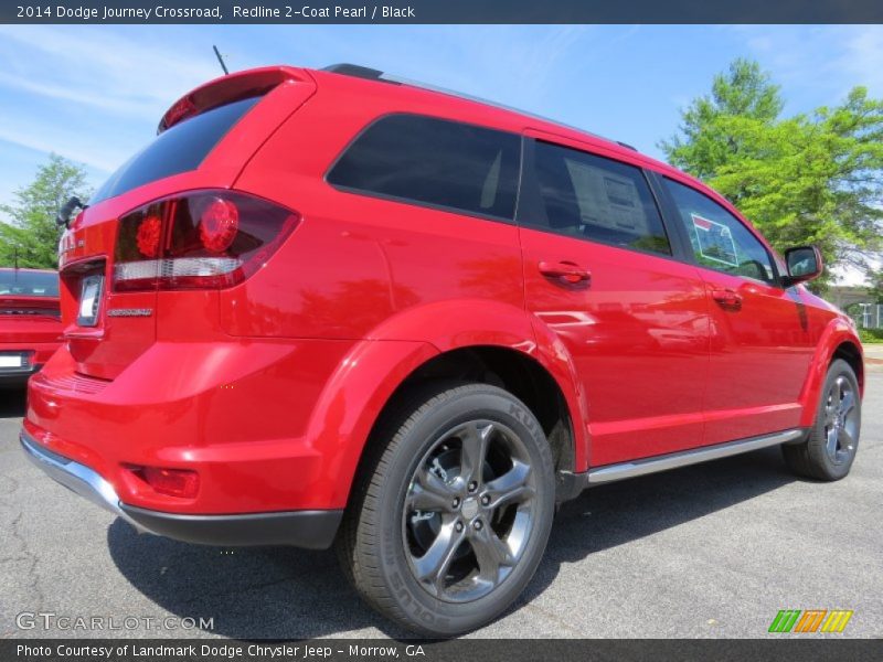 Redline 2-Coat Pearl / Black 2014 Dodge Journey Crossroad