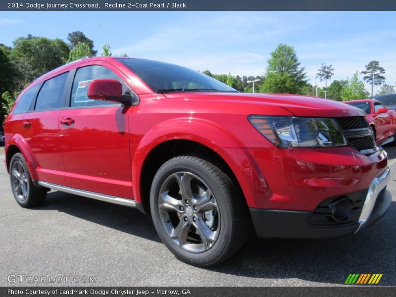 Redline 2-Coat Pearl / Black 2014 Dodge Journey Crossroad