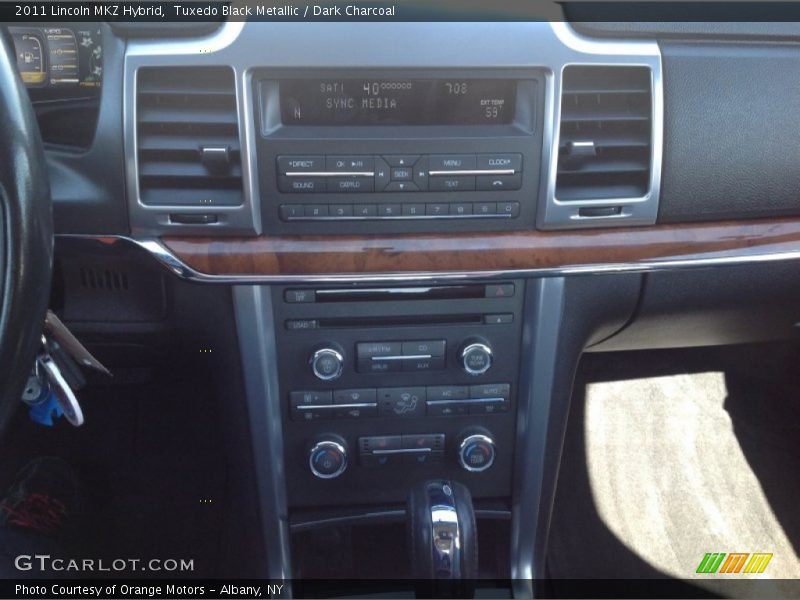 Tuxedo Black Metallic / Dark Charcoal 2011 Lincoln MKZ Hybrid