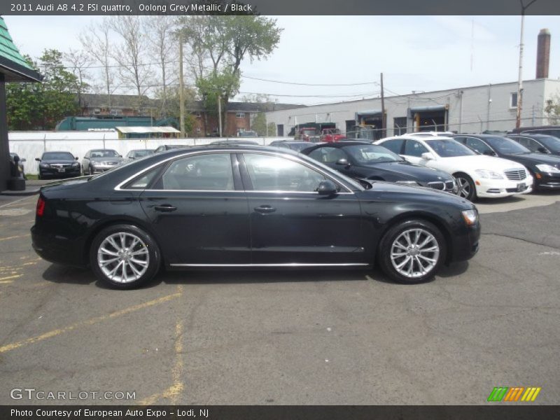 Oolong Grey Metallic / Black 2011 Audi A8 4.2 FSI quattro