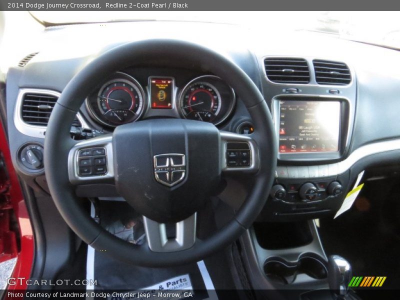 Redline 2-Coat Pearl / Black 2014 Dodge Journey Crossroad