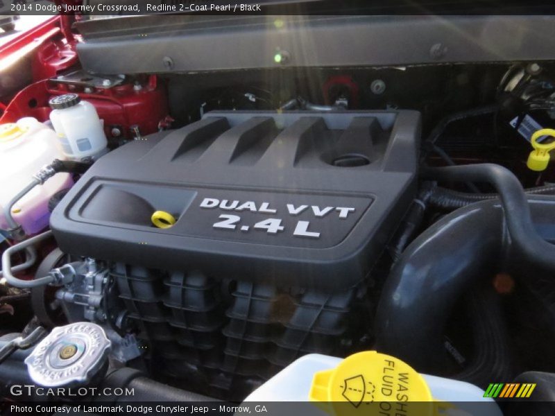 Redline 2-Coat Pearl / Black 2014 Dodge Journey Crossroad