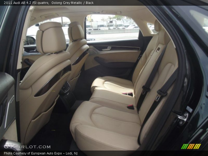 Oolong Grey Metallic / Black 2011 Audi A8 4.2 FSI quattro