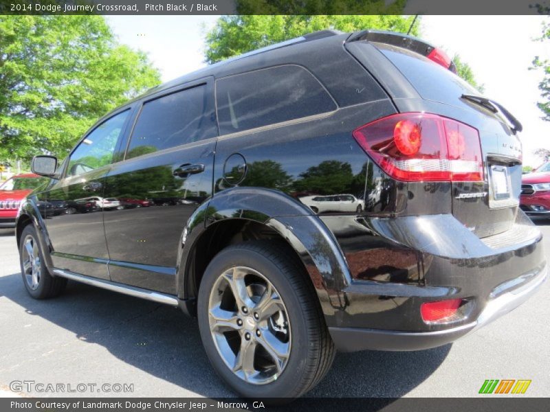 Pitch Black / Black 2014 Dodge Journey Crossroad