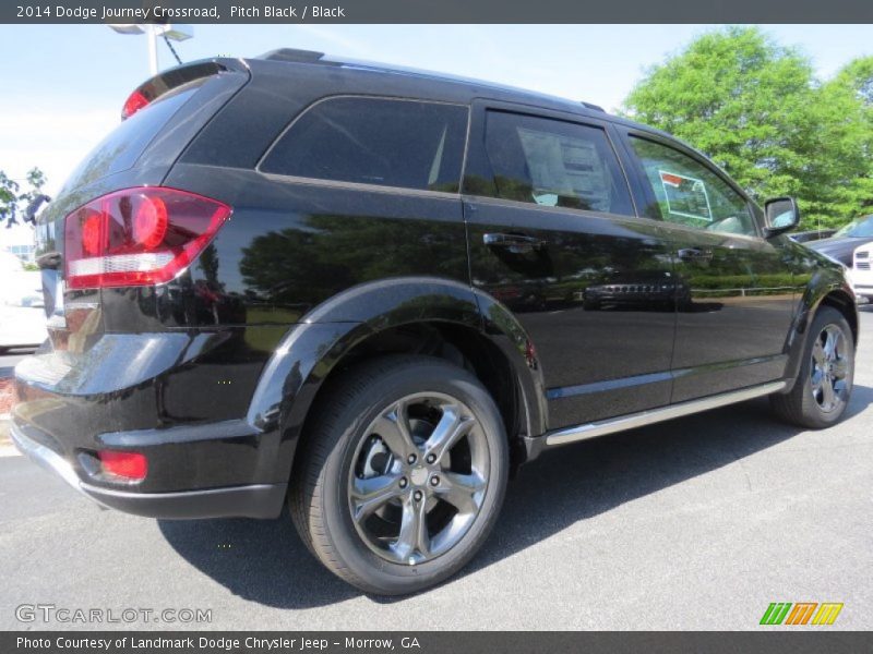 Pitch Black / Black 2014 Dodge Journey Crossroad