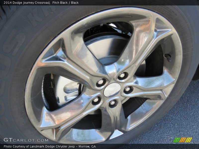 Pitch Black / Black 2014 Dodge Journey Crossroad