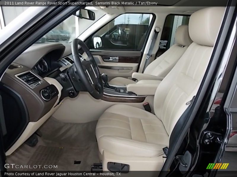 Santorini Black Metallic / Tan/Ebony 2011 Land Rover Range Rover Sport Supercharged