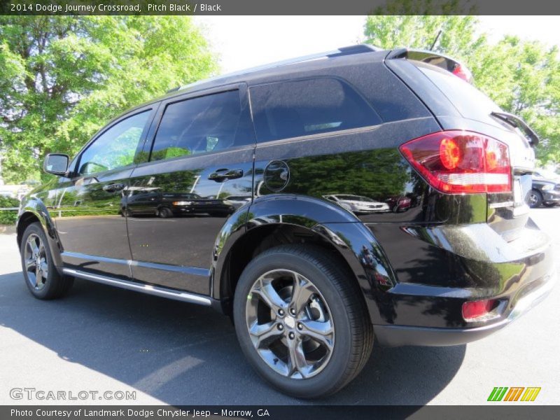 Pitch Black / Black 2014 Dodge Journey Crossroad