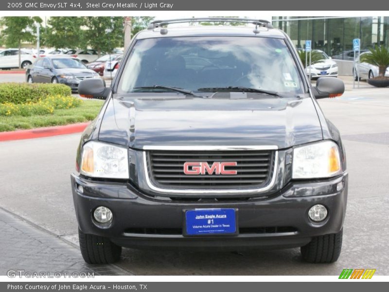 Steel Grey Metallic / Light Gray 2005 GMC Envoy SLT 4x4