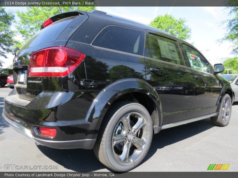 Pitch Black / Black 2014 Dodge Journey Crossroad