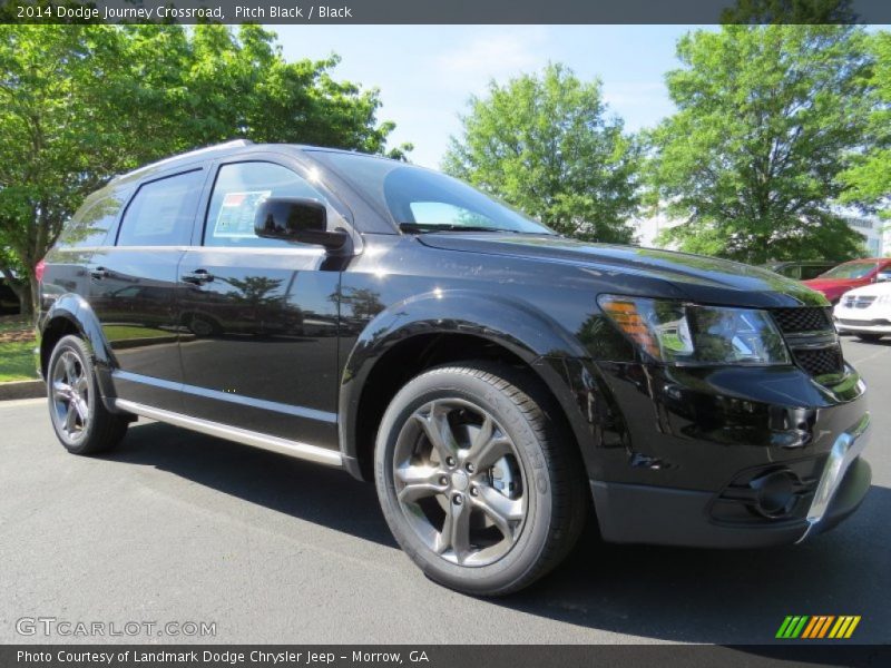 Pitch Black / Black 2014 Dodge Journey Crossroad
