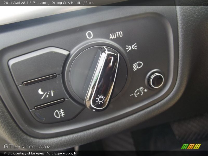 Oolong Grey Metallic / Black 2011 Audi A8 4.2 FSI quattro