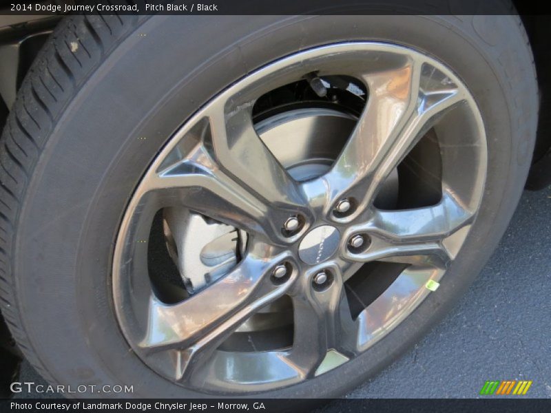 Pitch Black / Black 2014 Dodge Journey Crossroad