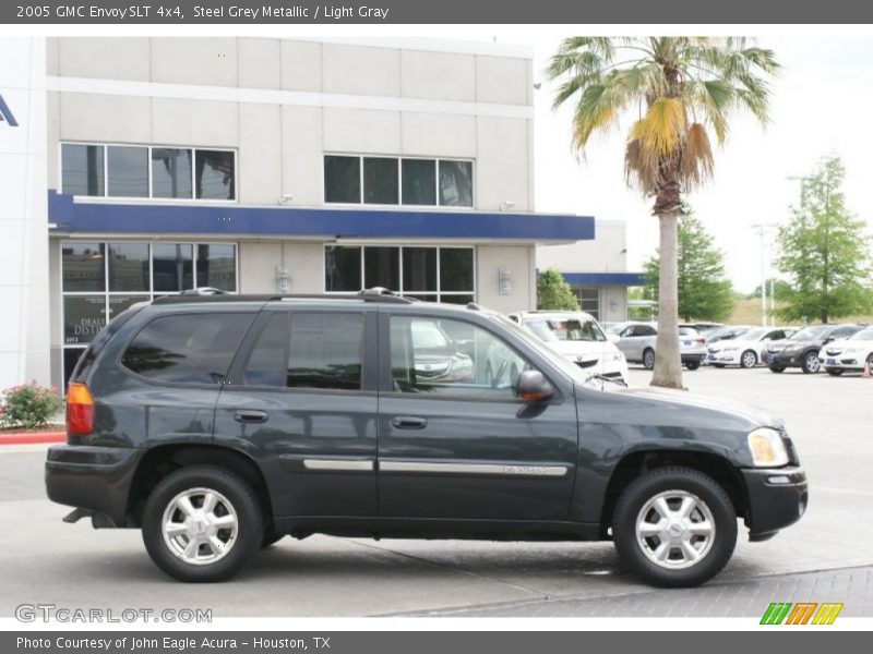 Steel Grey Metallic / Light Gray 2005 GMC Envoy SLT 4x4