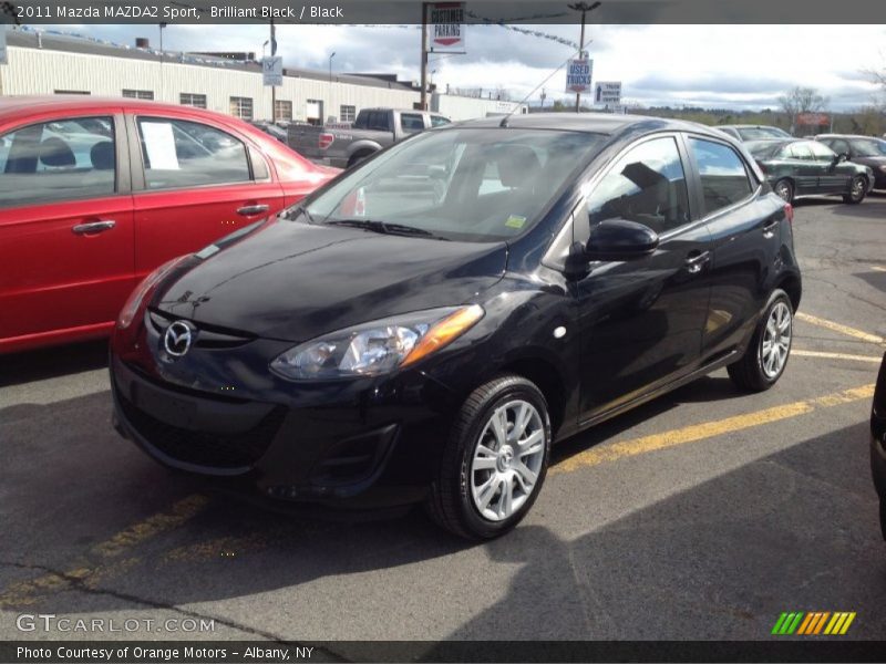 Brilliant Black / Black 2011 Mazda MAZDA2 Sport