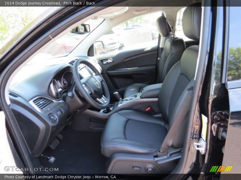 Pitch Black / Black 2014 Dodge Journey Crossroad