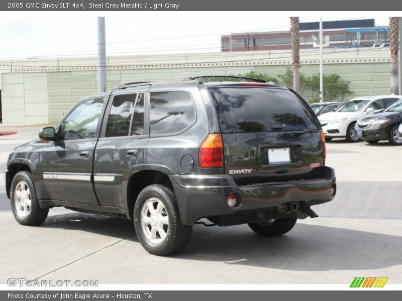 Steel Grey Metallic / Light Gray 2005 GMC Envoy SLT 4x4