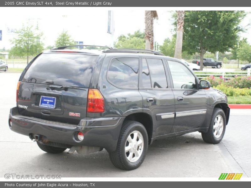 Steel Grey Metallic / Light Gray 2005 GMC Envoy SLT 4x4