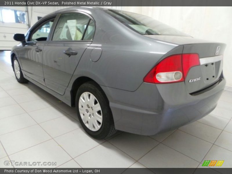Polished Metal Metallic / Gray 2011 Honda Civic DX-VP Sedan