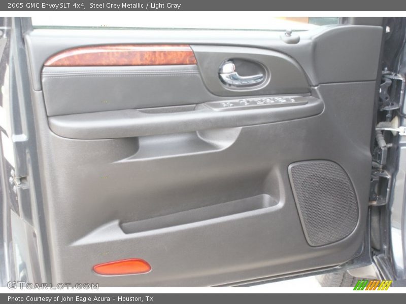 Steel Grey Metallic / Light Gray 2005 GMC Envoy SLT 4x4