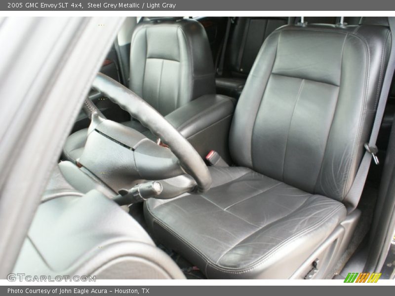 Steel Grey Metallic / Light Gray 2005 GMC Envoy SLT 4x4