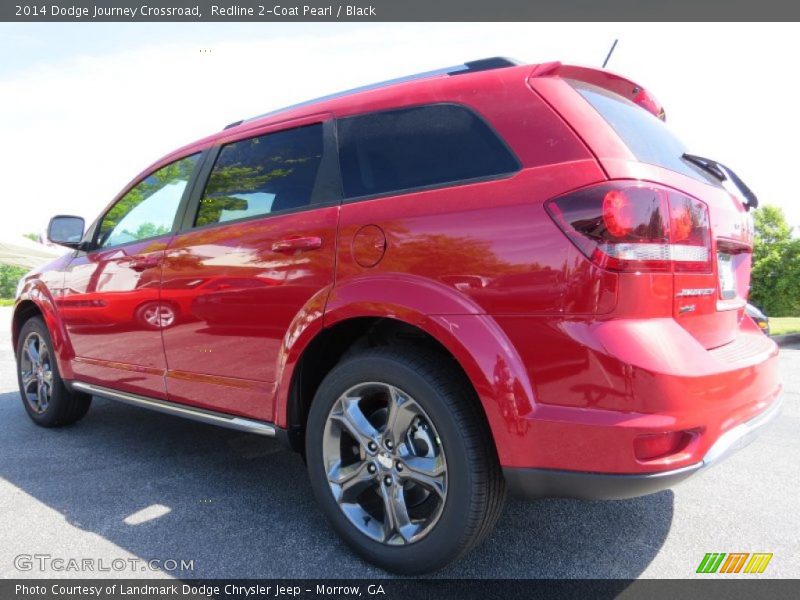 Redline 2-Coat Pearl / Black 2014 Dodge Journey Crossroad