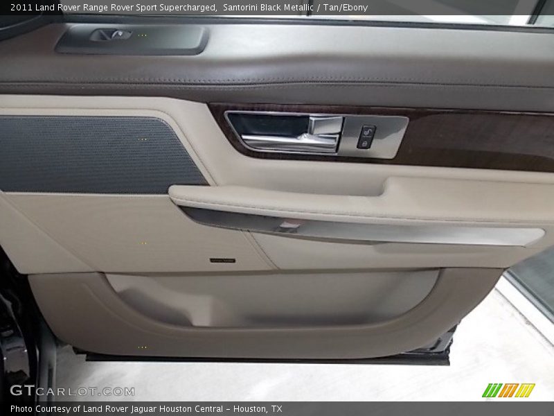 Santorini Black Metallic / Tan/Ebony 2011 Land Rover Range Rover Sport Supercharged