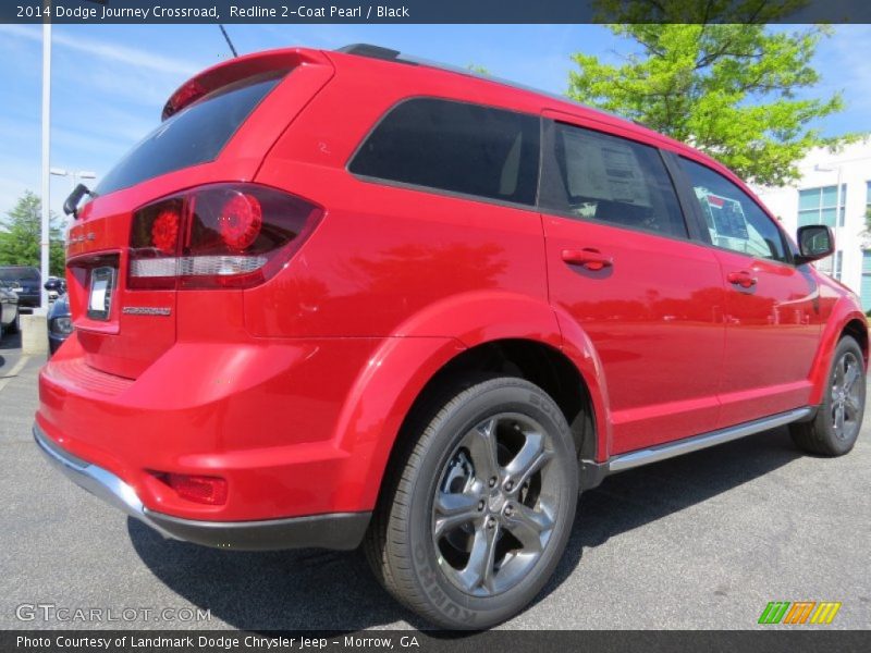 Redline 2-Coat Pearl / Black 2014 Dodge Journey Crossroad