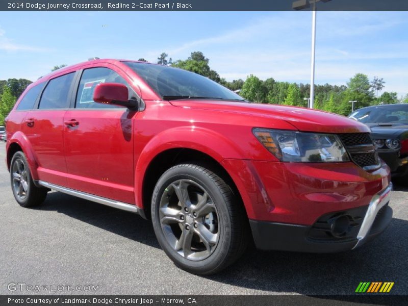 Redline 2-Coat Pearl / Black 2014 Dodge Journey Crossroad