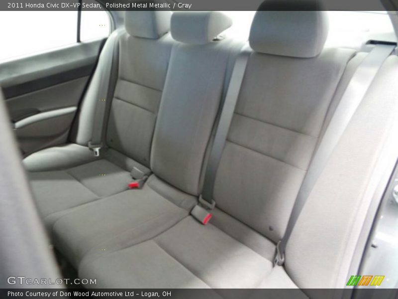 Polished Metal Metallic / Gray 2011 Honda Civic DX-VP Sedan