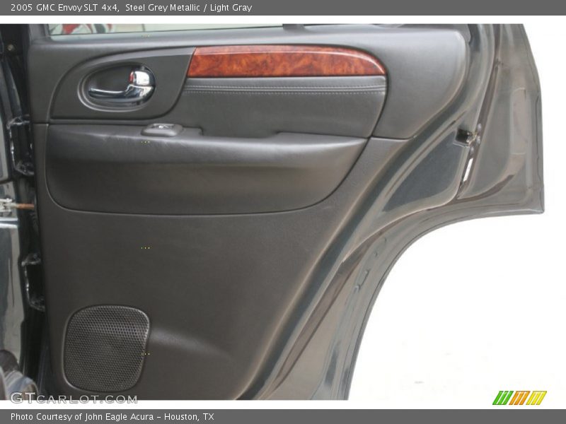 Steel Grey Metallic / Light Gray 2005 GMC Envoy SLT 4x4