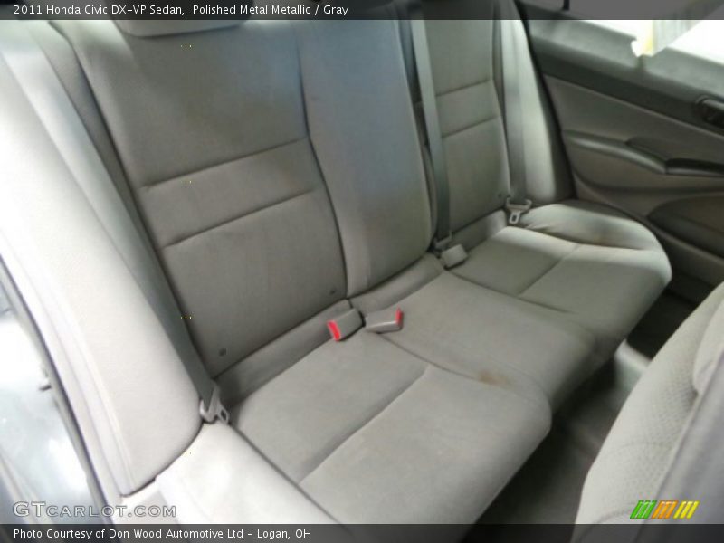 Polished Metal Metallic / Gray 2011 Honda Civic DX-VP Sedan