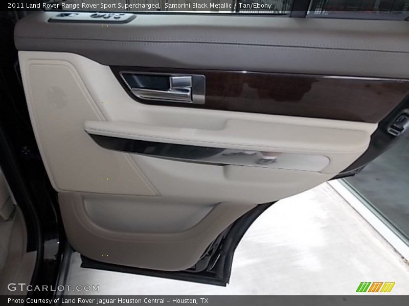 Santorini Black Metallic / Tan/Ebony 2011 Land Rover Range Rover Sport Supercharged