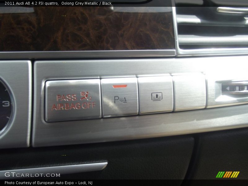 Oolong Grey Metallic / Black 2011 Audi A8 4.2 FSI quattro