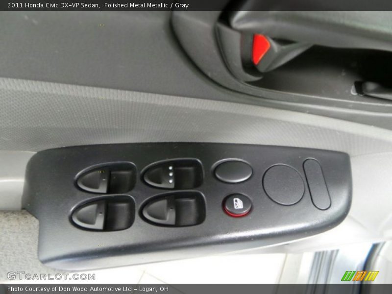 Polished Metal Metallic / Gray 2011 Honda Civic DX-VP Sedan