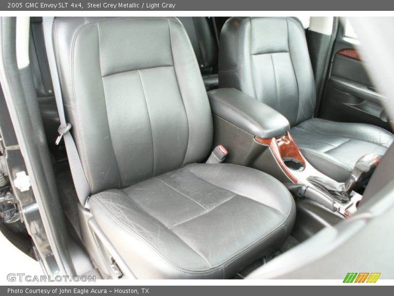 Steel Grey Metallic / Light Gray 2005 GMC Envoy SLT 4x4