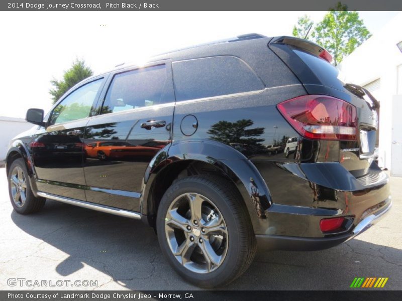 Pitch Black / Black 2014 Dodge Journey Crossroad
