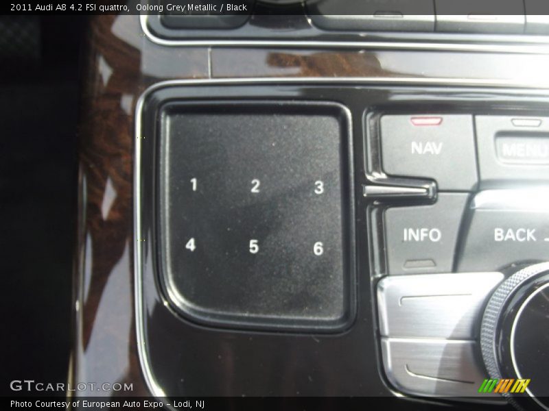 Oolong Grey Metallic / Black 2011 Audi A8 4.2 FSI quattro