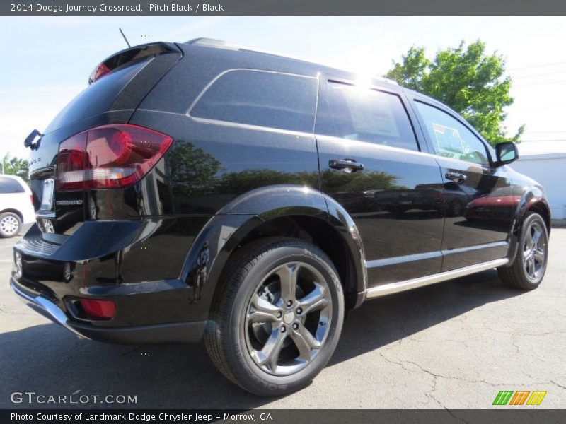 Pitch Black / Black 2014 Dodge Journey Crossroad