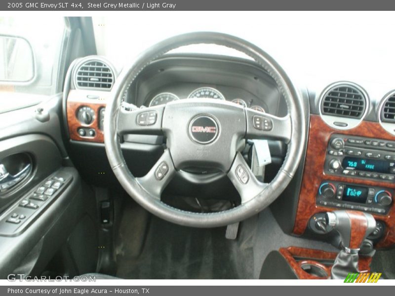Steel Grey Metallic / Light Gray 2005 GMC Envoy SLT 4x4