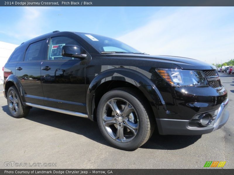 Pitch Black / Black 2014 Dodge Journey Crossroad